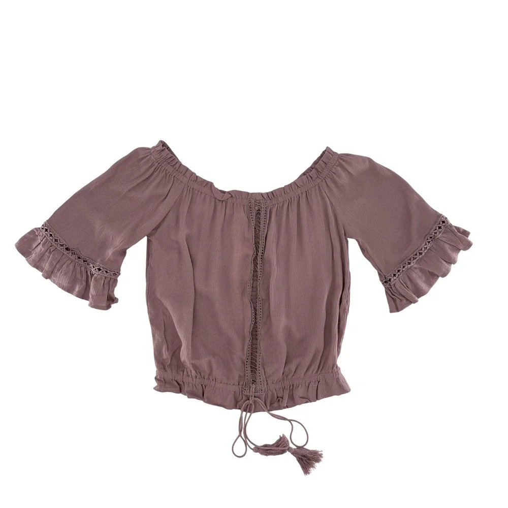La Hearts mauve pink