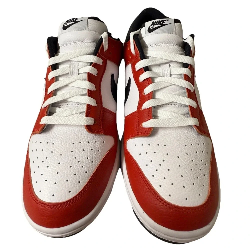 Nike By You Dunk Low Red Black White Chicago | FNO569-900 Men Size 12.5