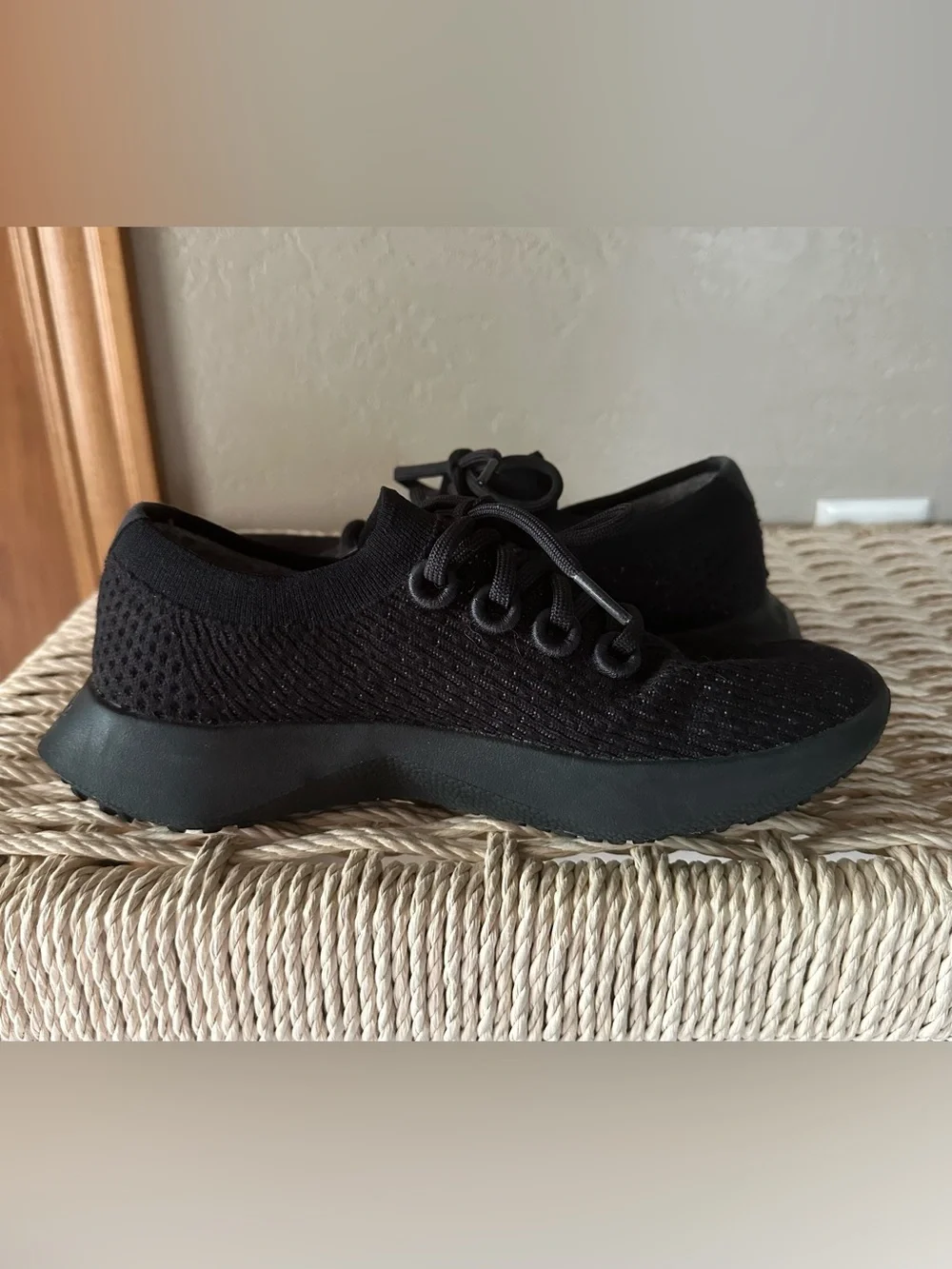 Allbirds Tree Dasher 2 Black Womens Sneaker Tennis Trail Running Shoes