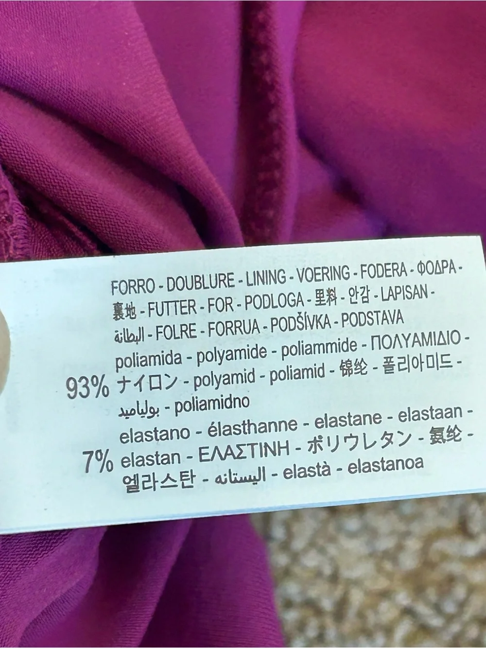 Zara magenta off