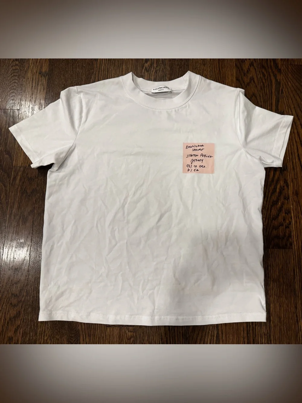 Balenciaga Paris Women's Tee Size Large Runs Small Flaws
