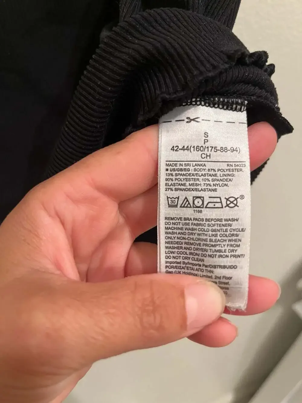 GAP light polyester dusty