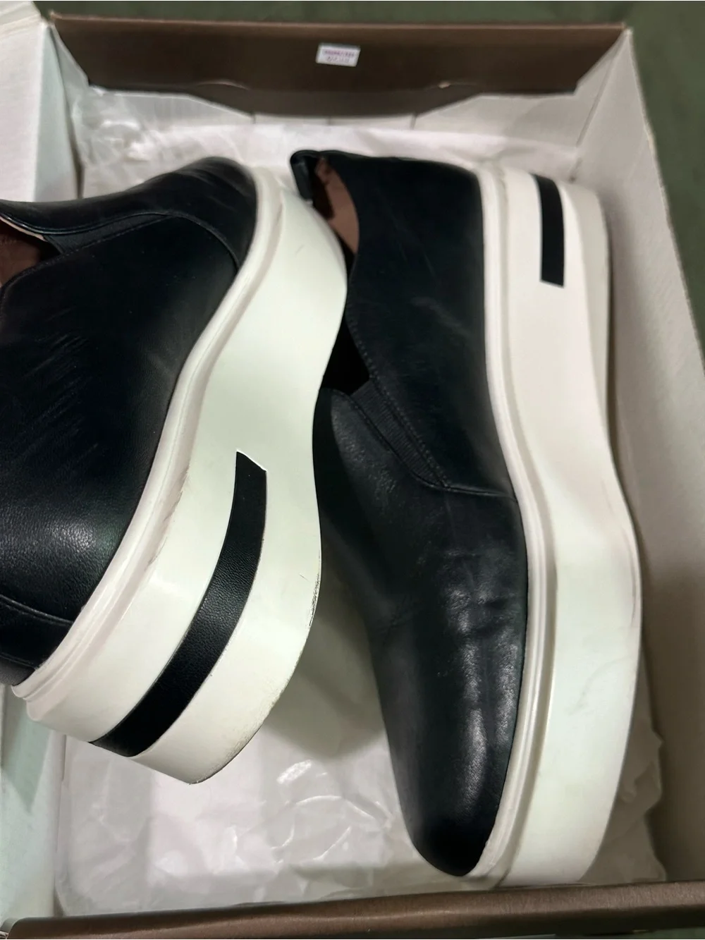 Paolo black leather