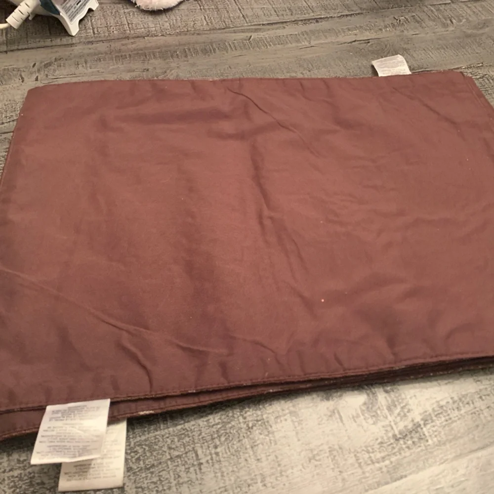 13” X 18” Table Placemats by Croscill Home, set of 4, Brown with old gold hues