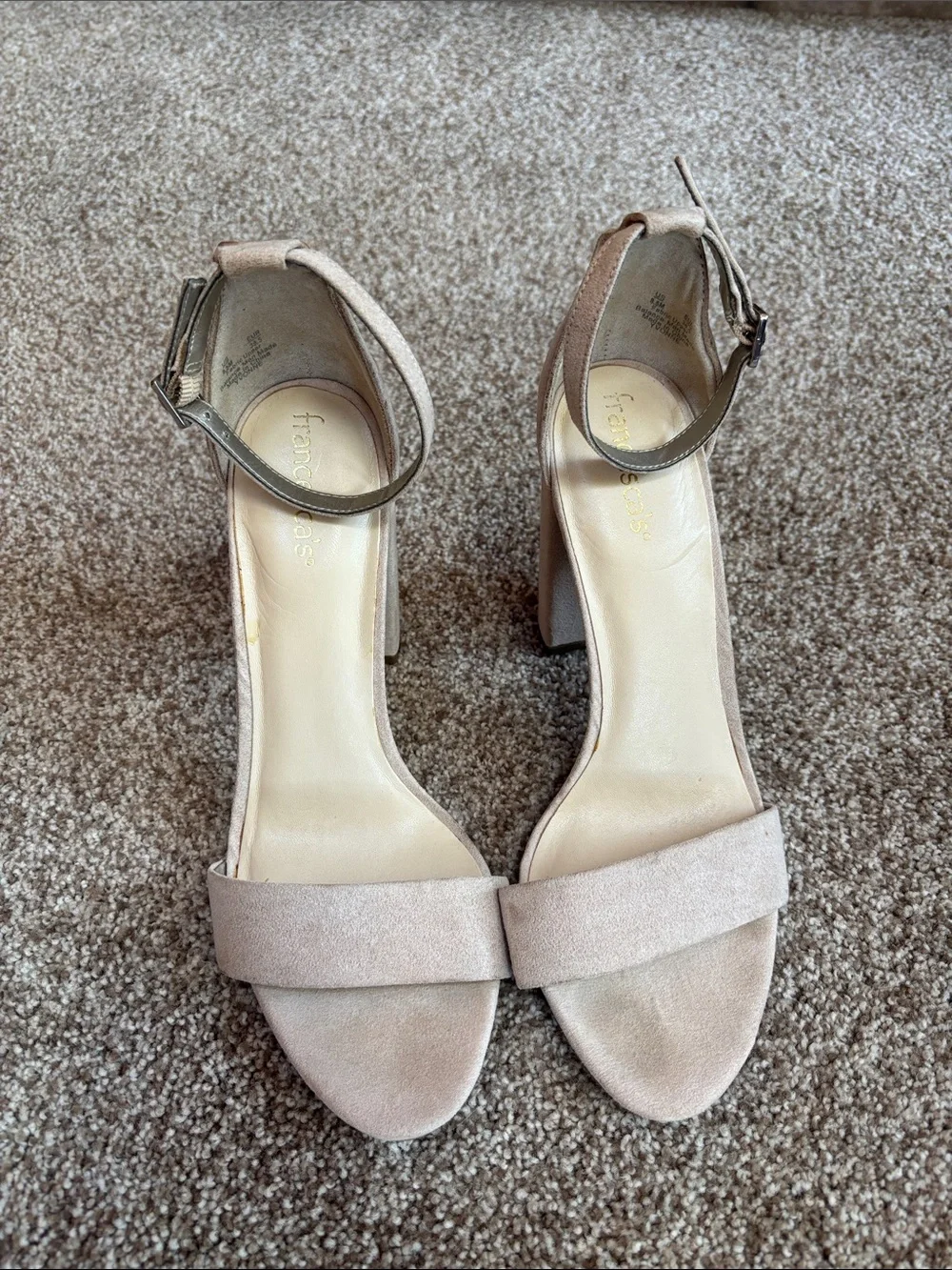 Francescas Collections suede upper