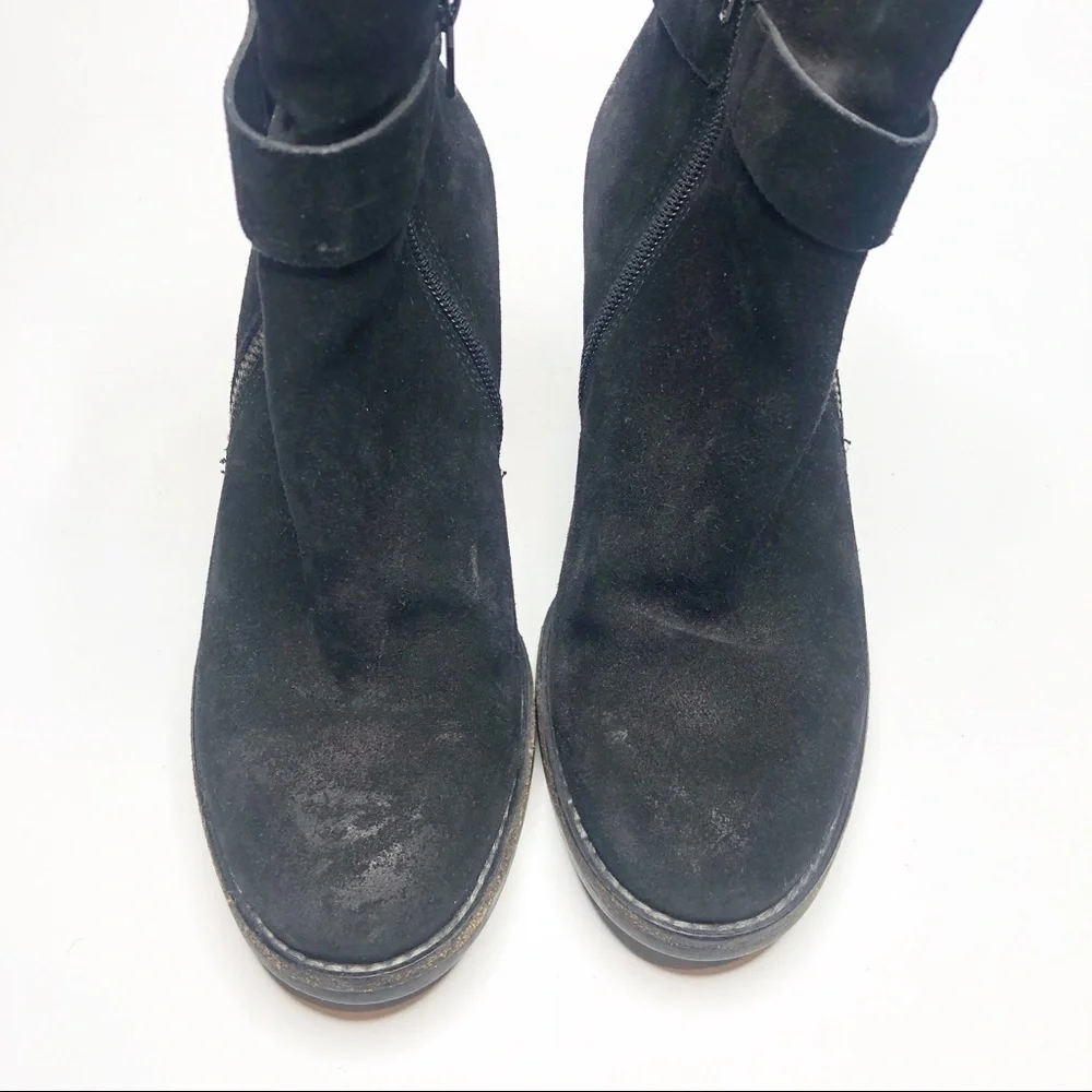 Paul Green | Sheridan Ankle in Nubuck Black