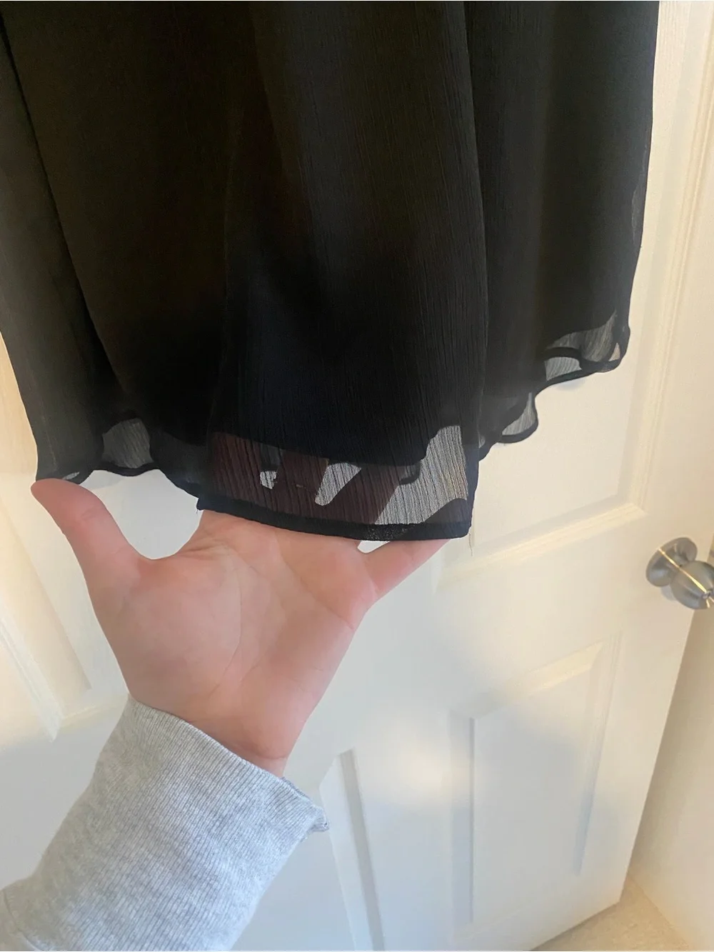 LOFT short elastic gathered
