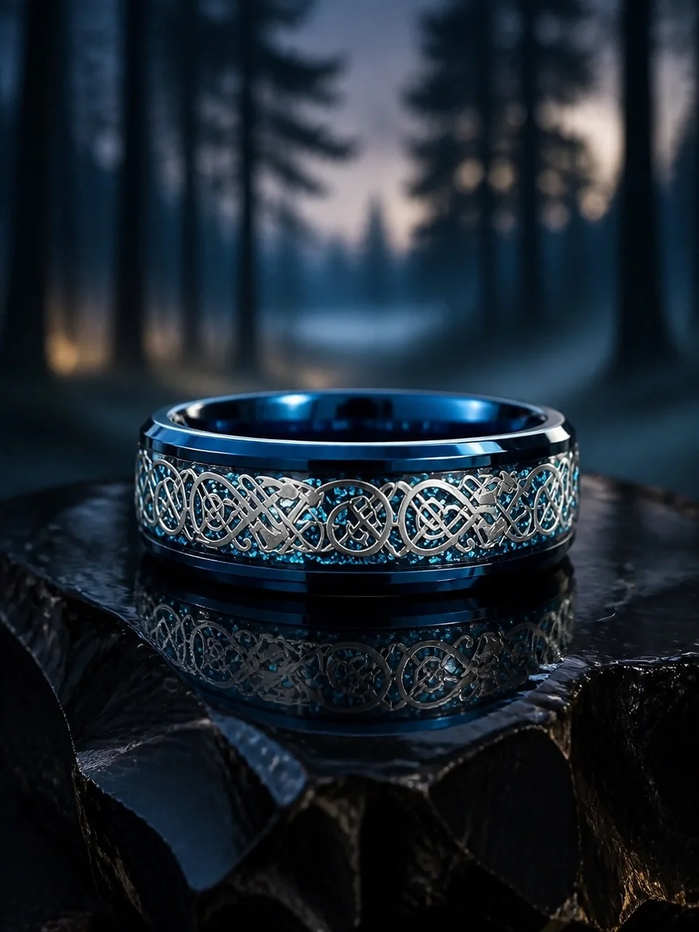 N/A elegant blue
