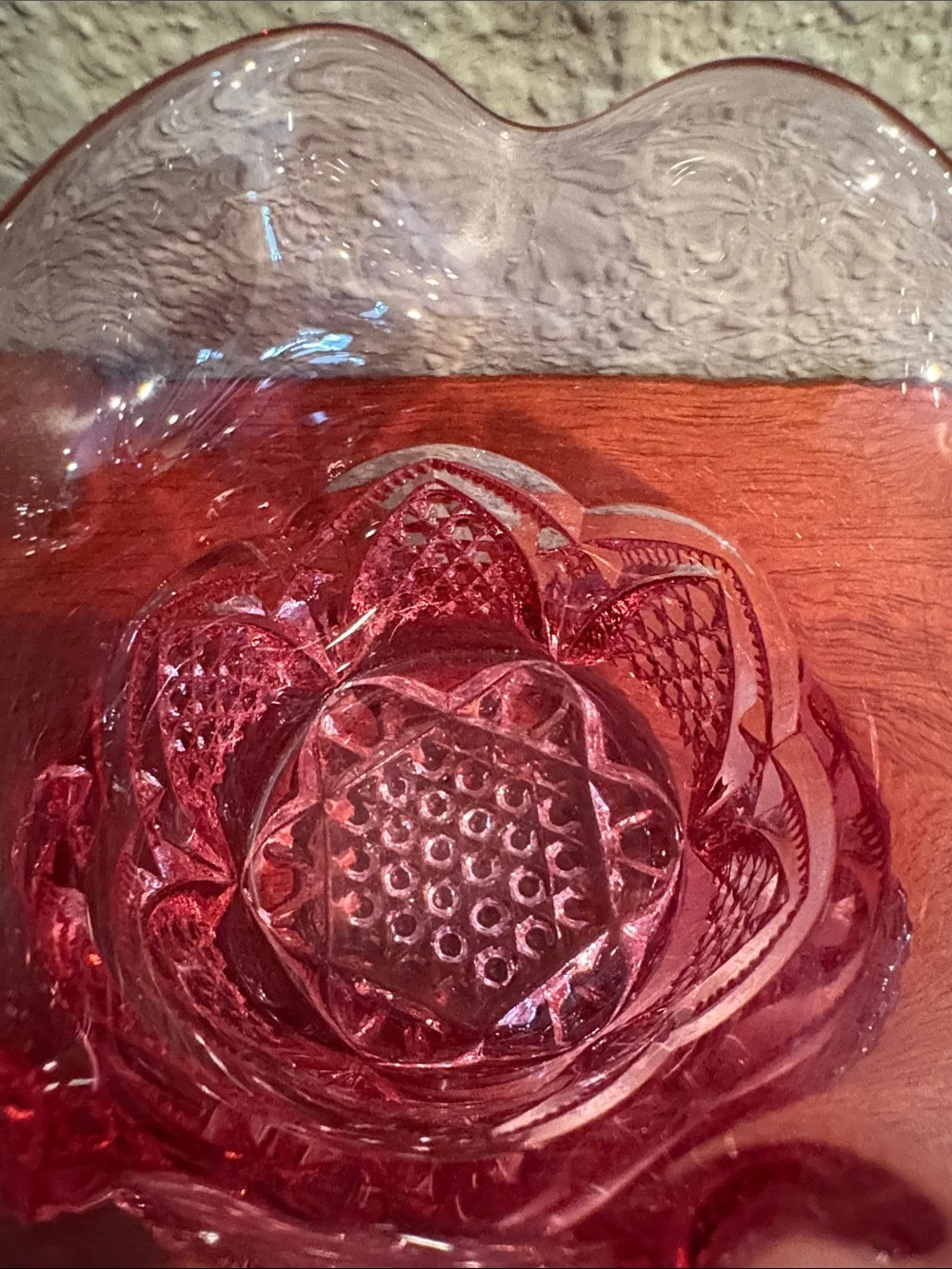 Fenton elegant glass