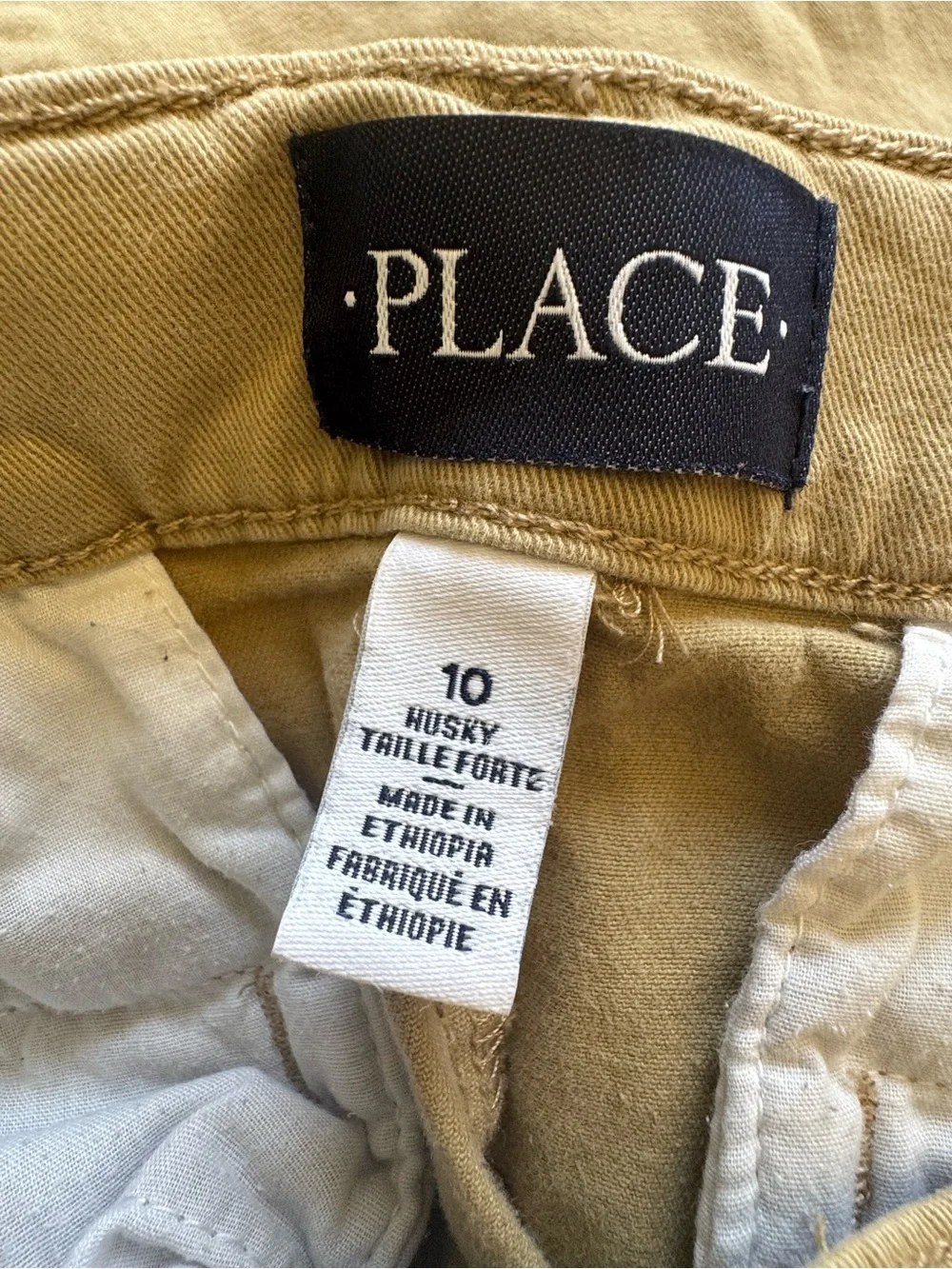 2pk Children’s Place Khaki Pants 10husky