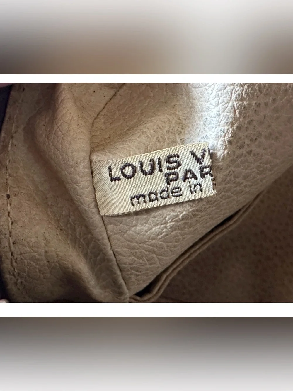 Louis Vuitton authentic louis