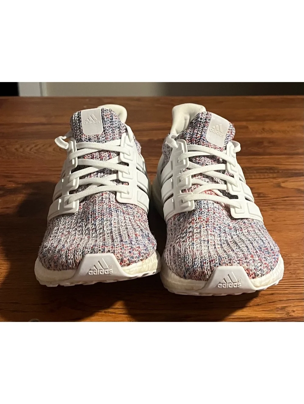 Adidas Ultra Boost Multi-Color Knit Running Shoes Size 9.5