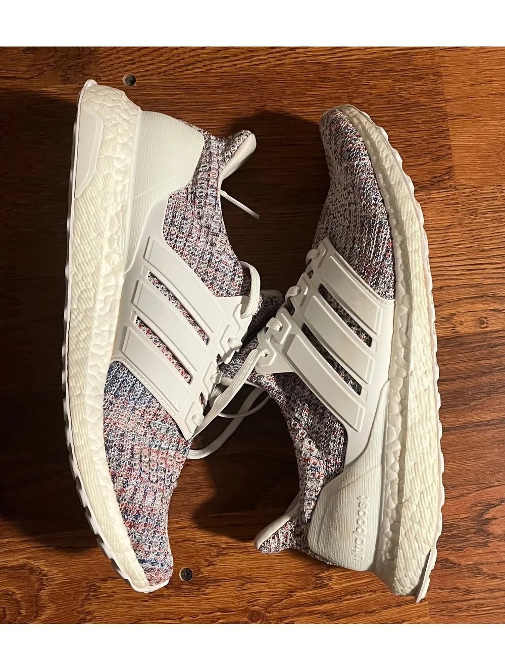 Adidas Ultra Boost Multi-Color Knit Running Shoes Size 9.5
