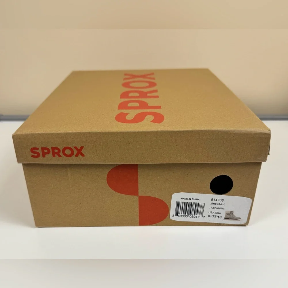 Sprox Snowbird Boots in Ice/White