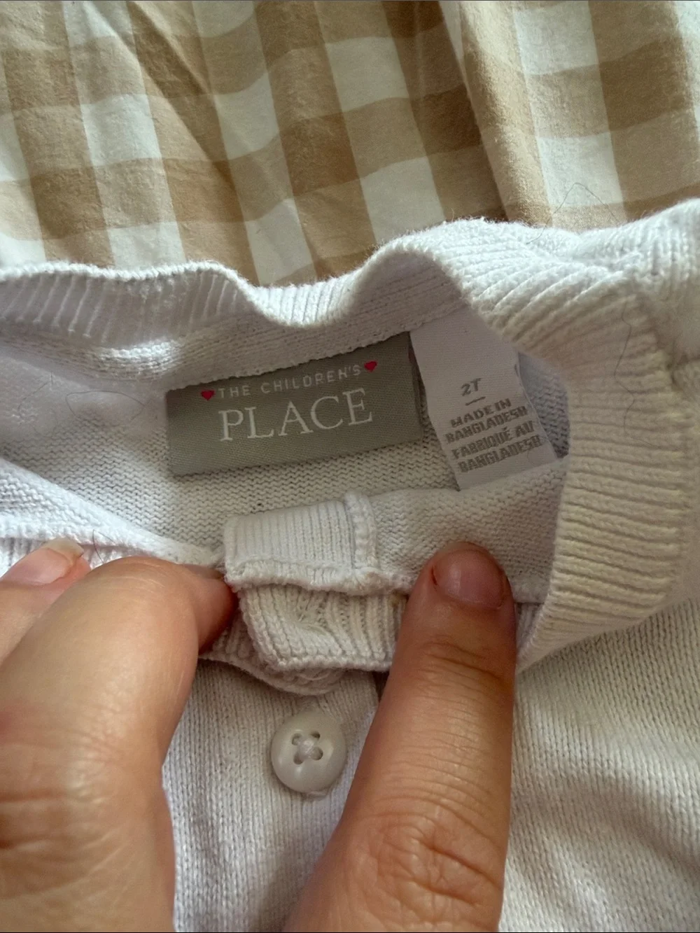 The Childrens Place classic white