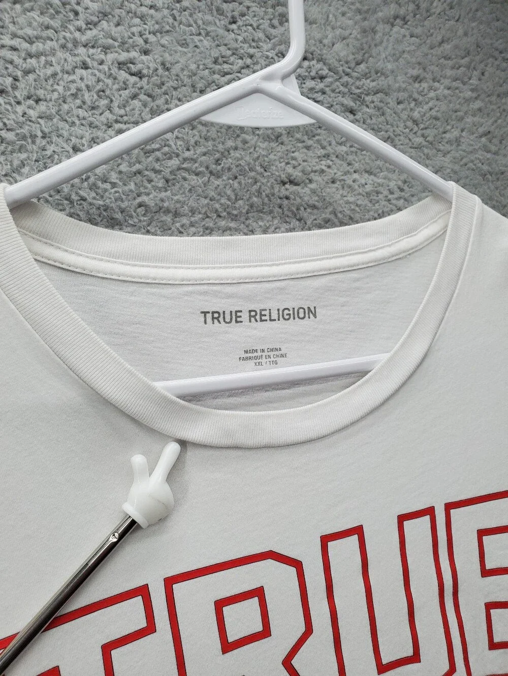 True Religion light staining