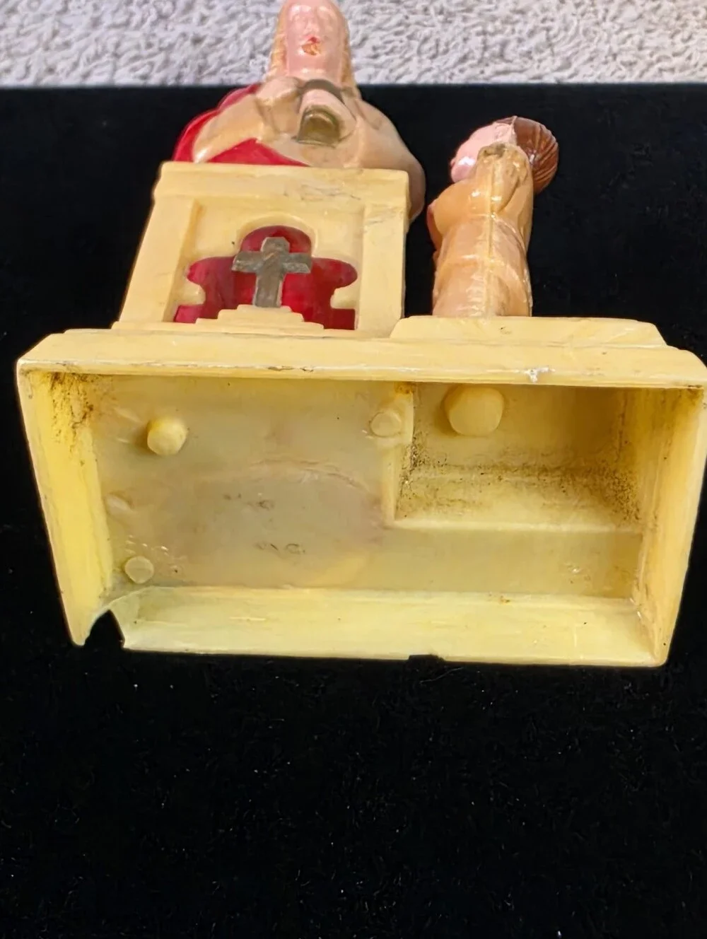 Religious First Holy Communion Depicting Jesus Christ Administering Eucharist