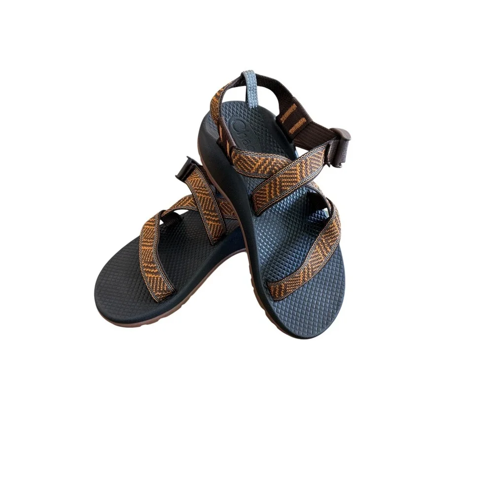 Chaco Kids Ecotread Intersect Sandals Brown Size 2 New in Box Outdoor