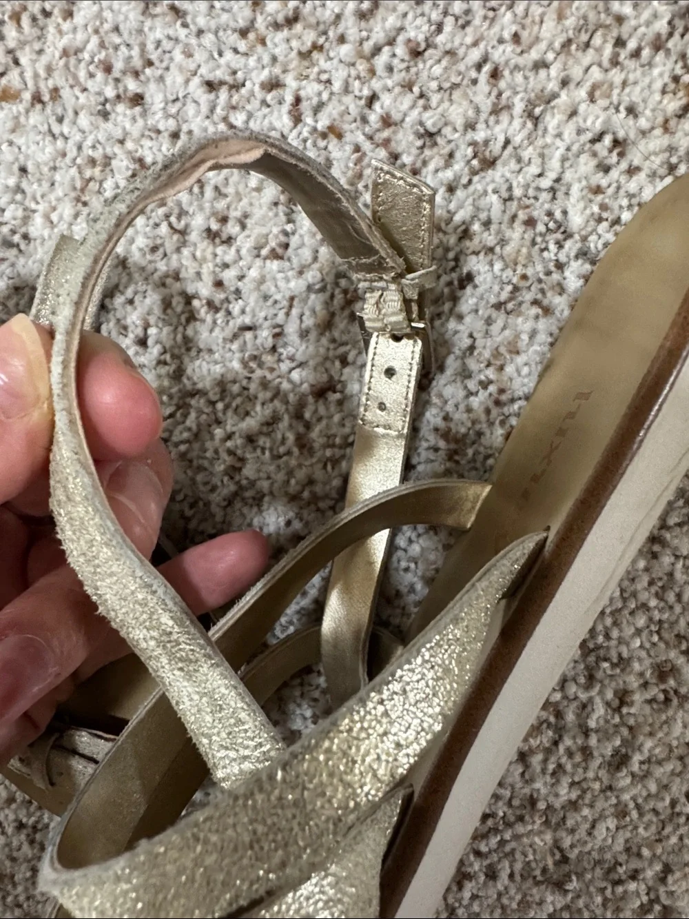 luxury rebel metallic gold