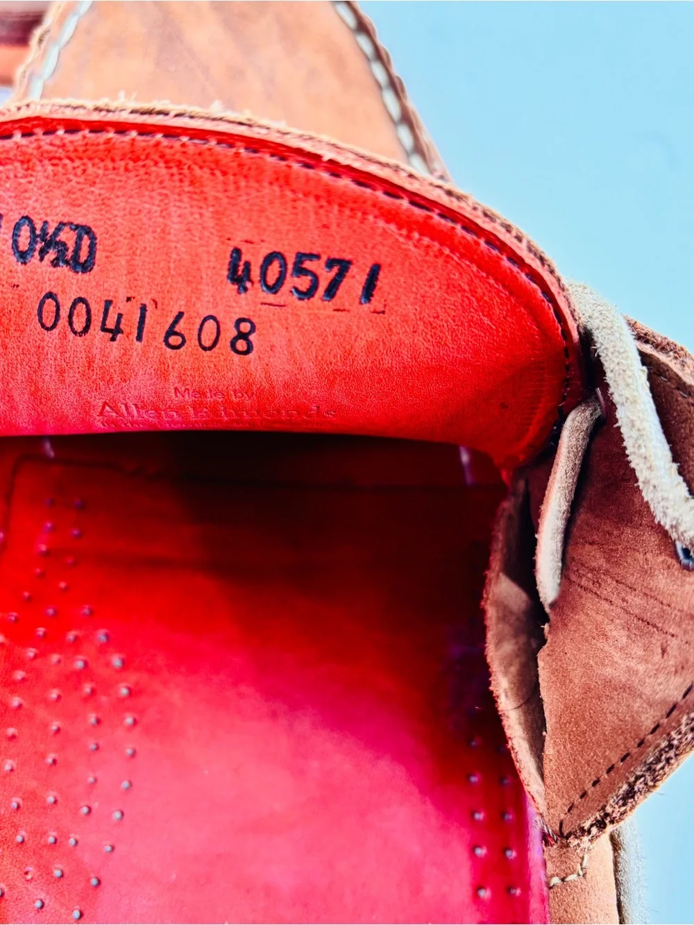 Allen Edmonds 📏 water weekends