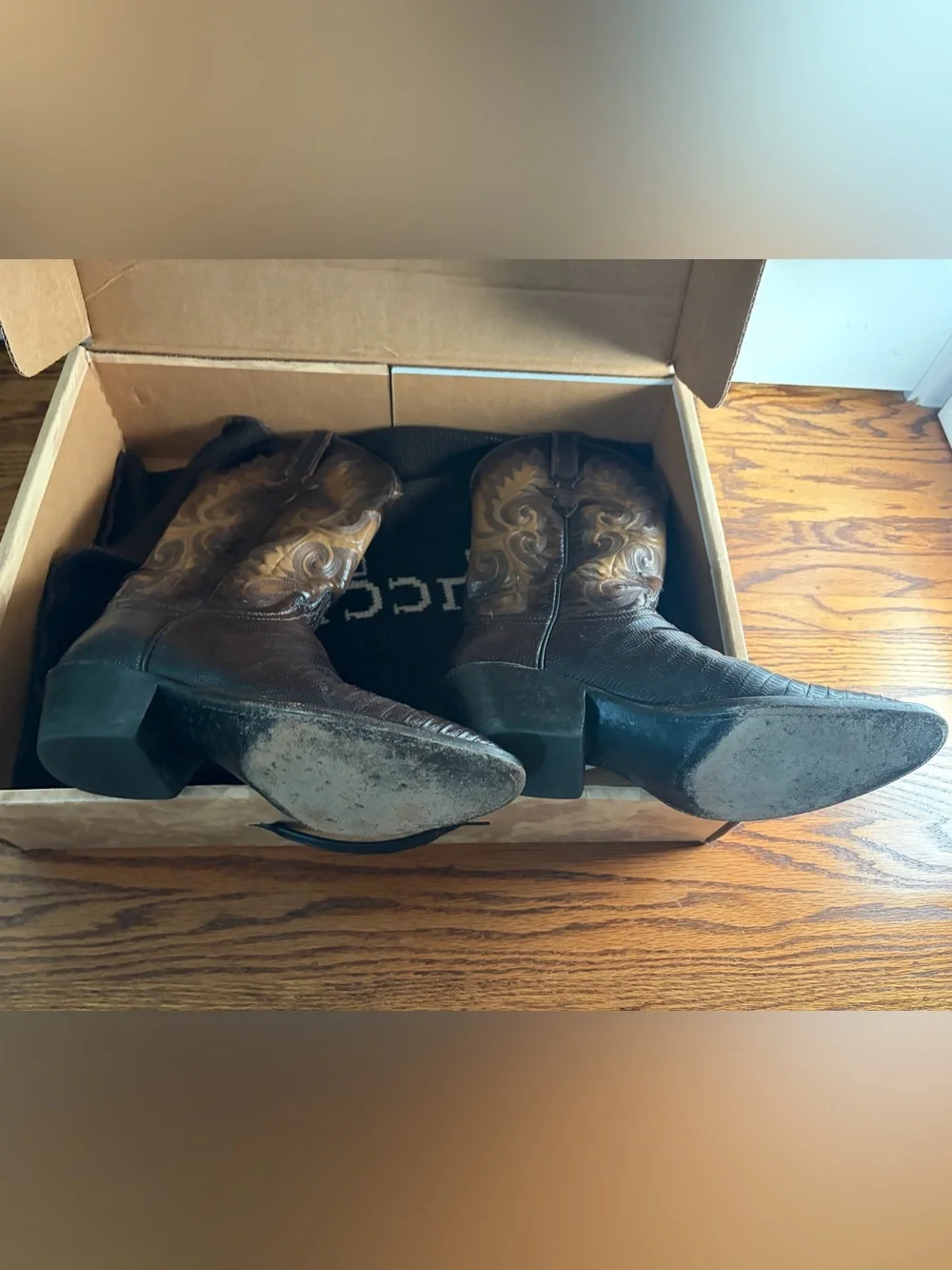 Lucchese inspired western