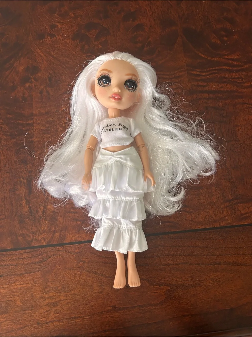 Rainbow High Margot De Perla Fashion Doll Pacific Coast 11 Inch White Hair Toy