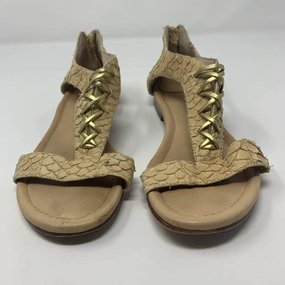 House of Harlow 1960 snakeskin flat