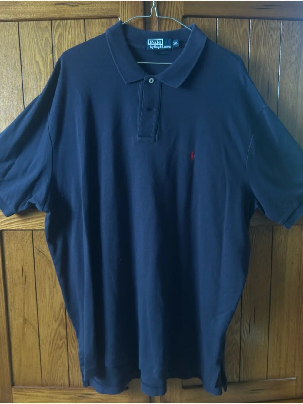 Vintage 90s Polo Ralph Lauren Navy Men’s Shirt. XXL
