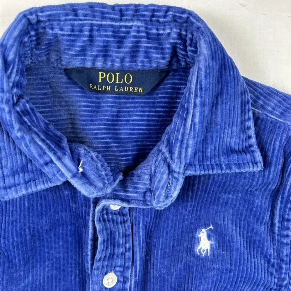 POLO Ralph Lauren Corduroy Buttondown Kids Shirtdress