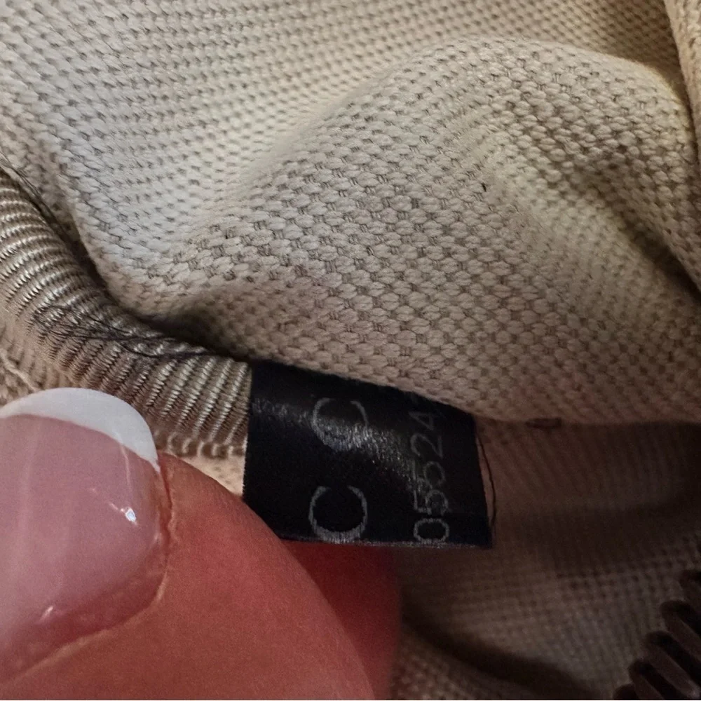 Gucci vintage striped photo