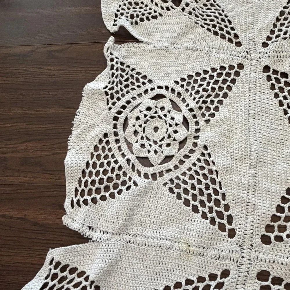 Handmade vintage crochet