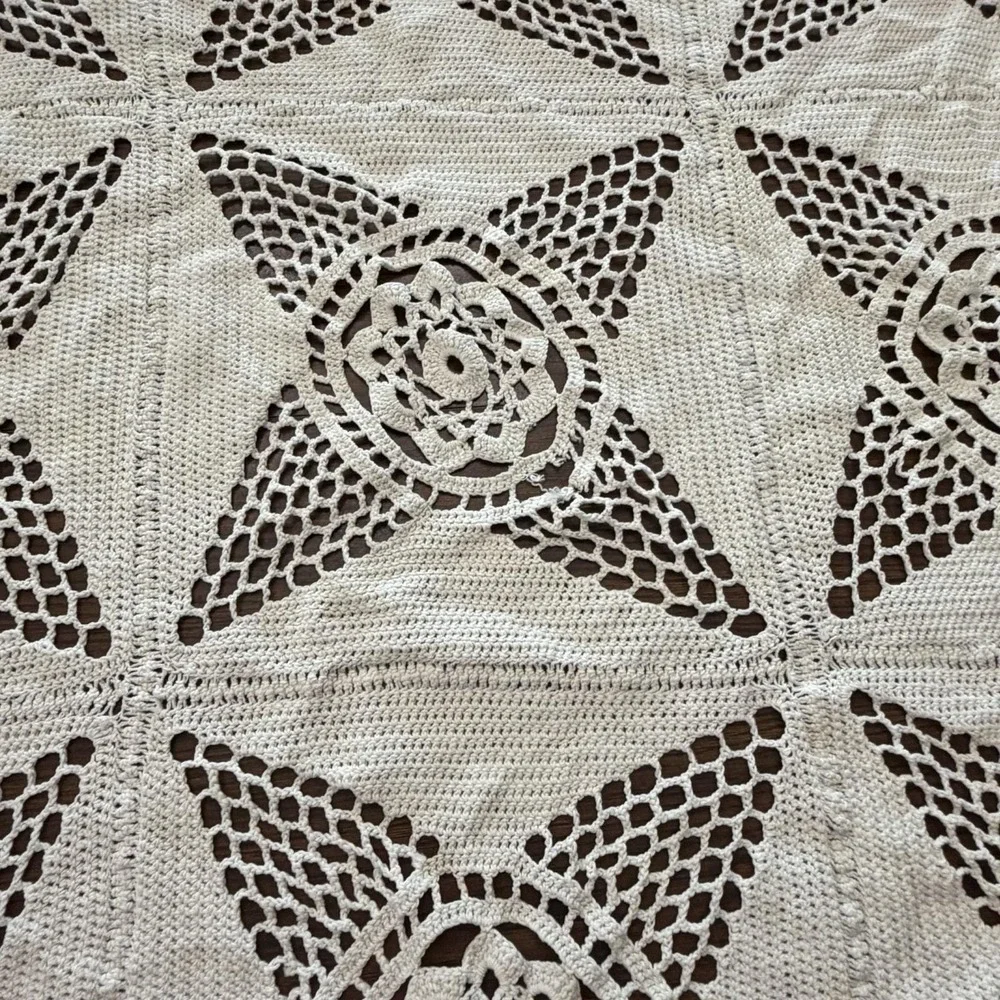 Handmade vintage crochet