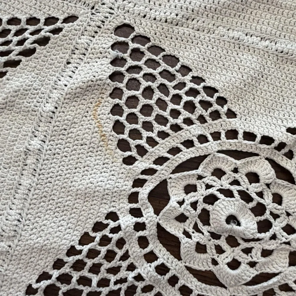 Handmade vintage crochet