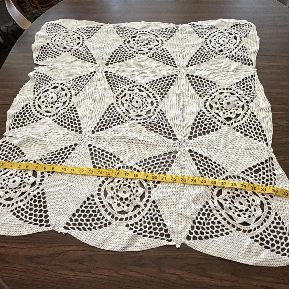 Handmade vintage crochet