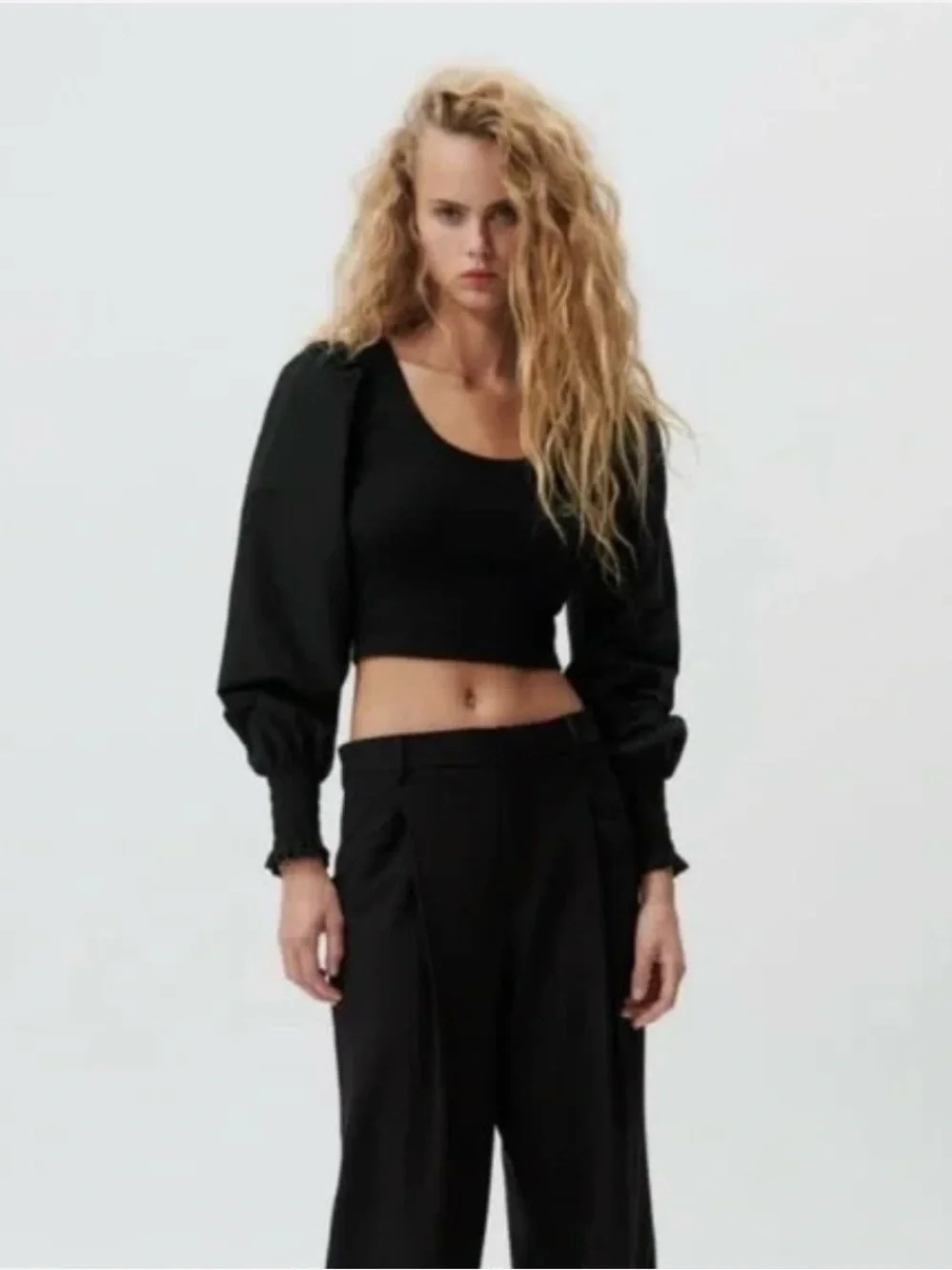 Zara puff sleeve