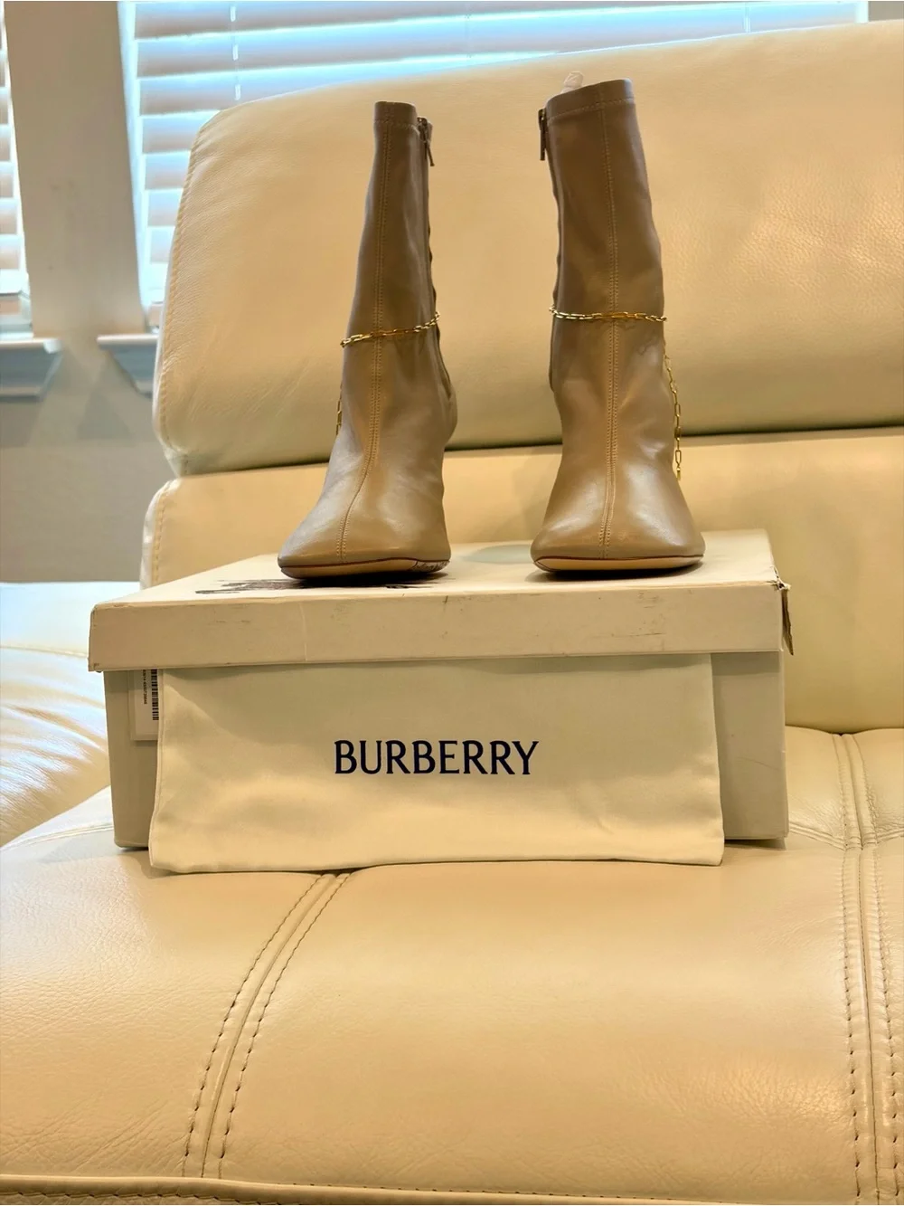 Burberry includes delicate