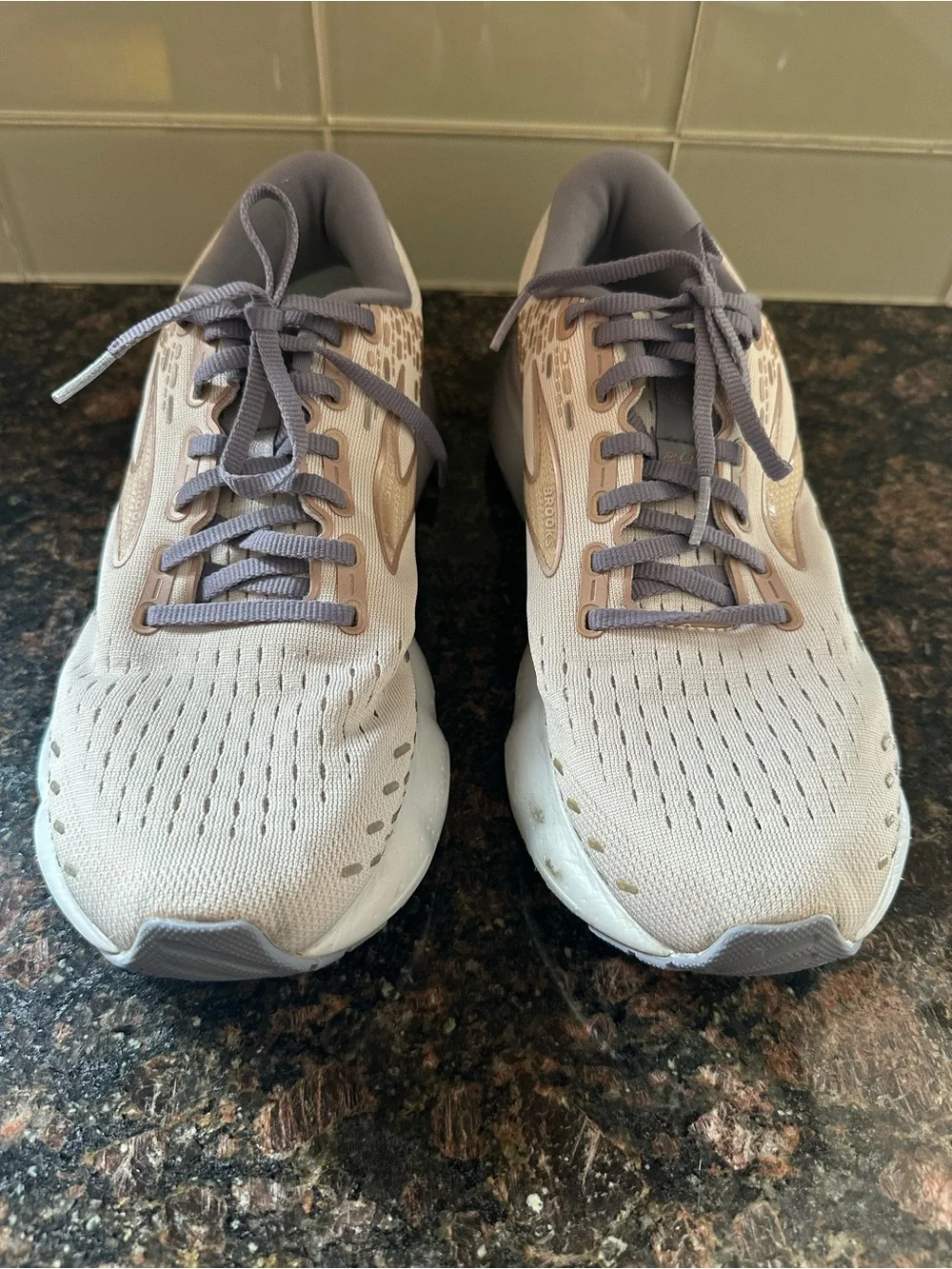 Brooks breathable mesh
