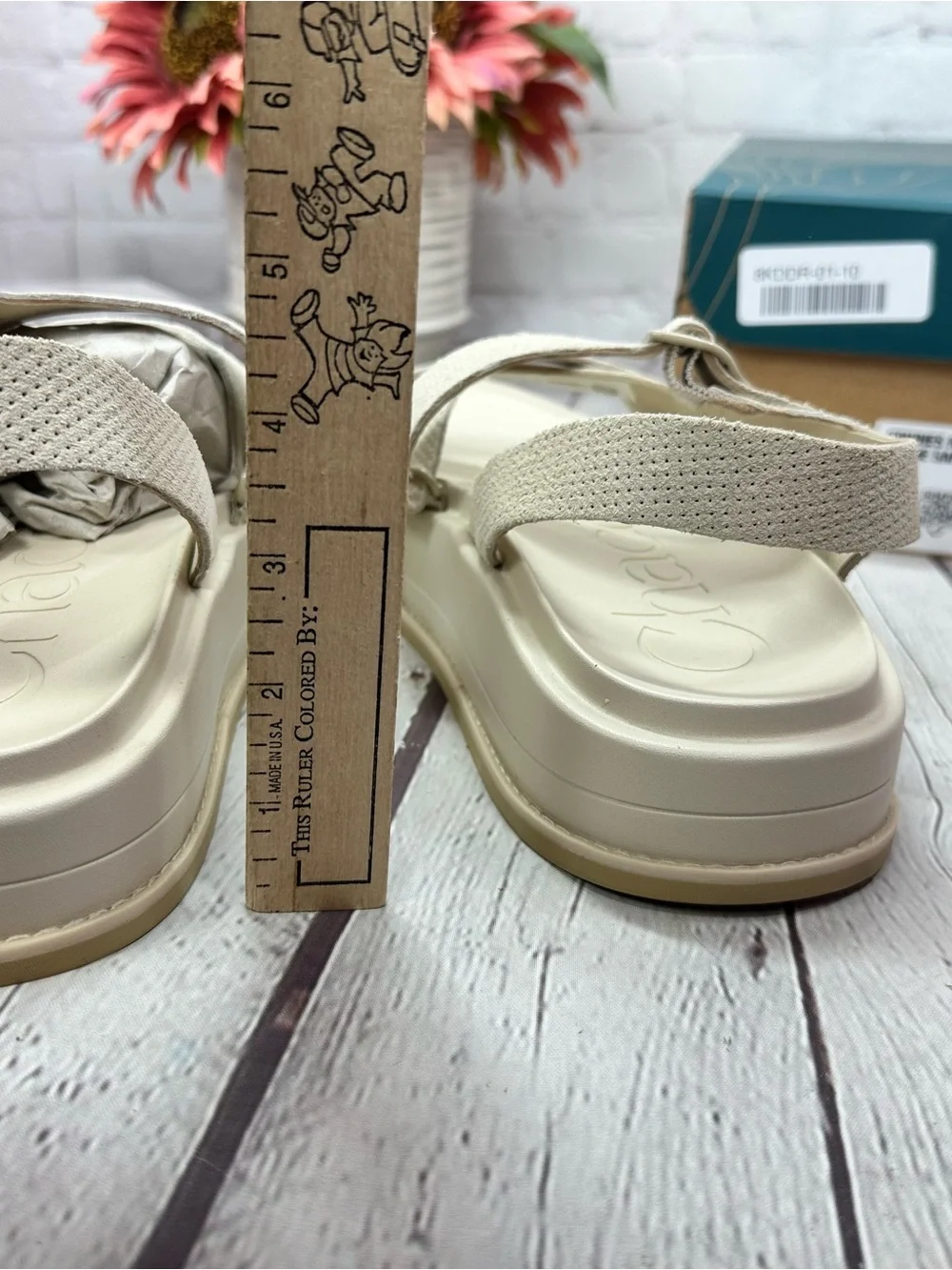 Chaco platform suede