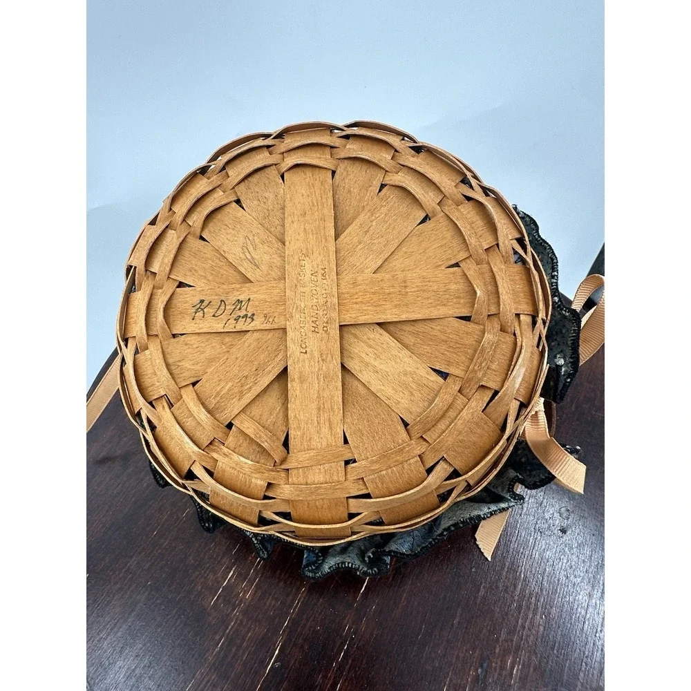 Longaberger button basket