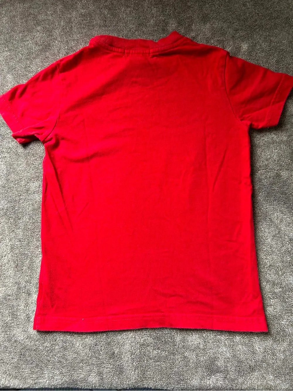 Polo Ralph Lauren Red Crewneck Tee T Shirt Navy Pony Logo Size 4T Toddler Casual