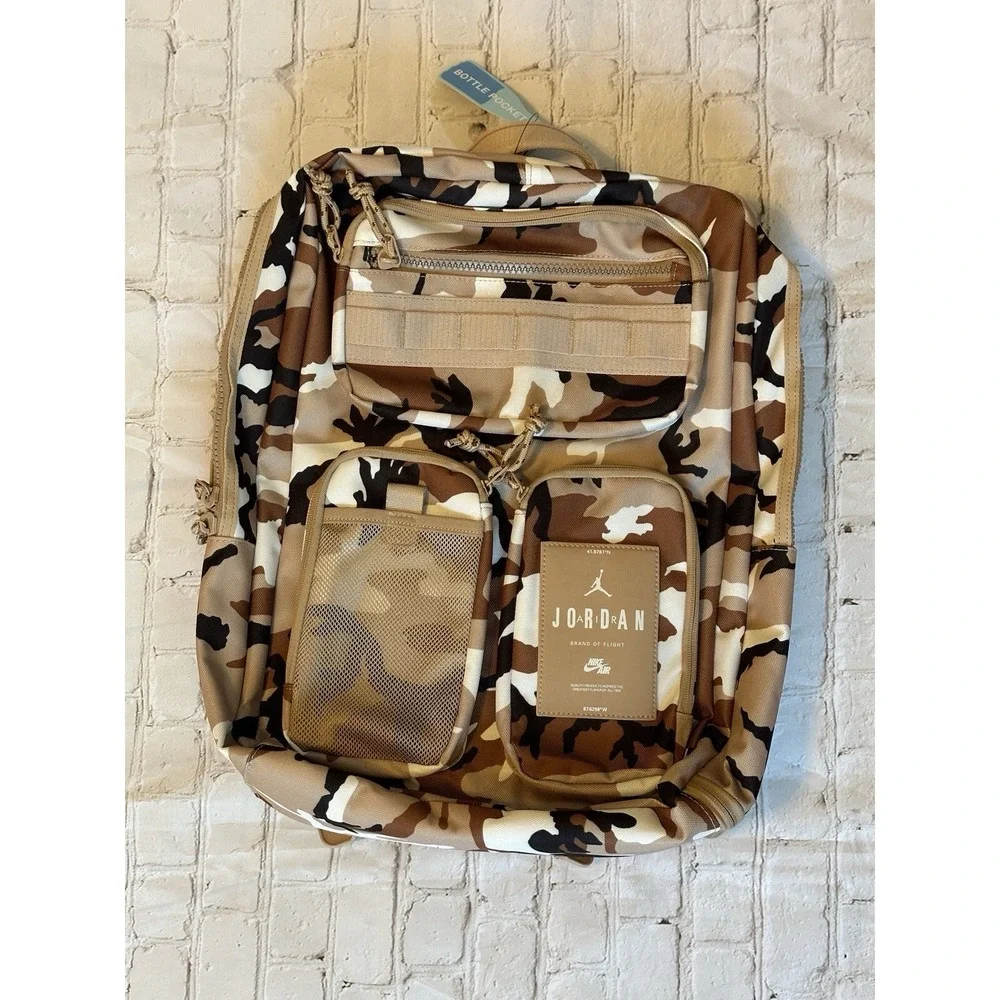Nike Air Jordan Hesi Backpack Limited Release Sand Camo 15