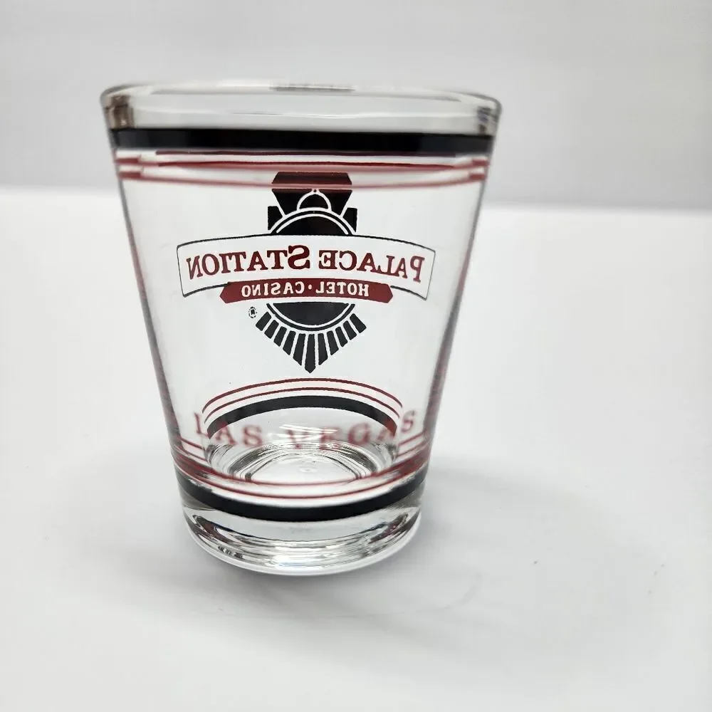 Vintage Palace Station Hotel & Casino Shot Glass