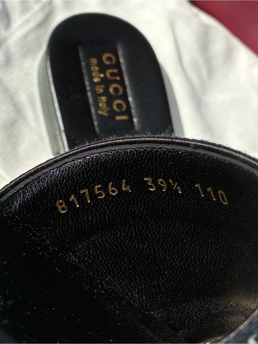 Gucci jane embroidered
