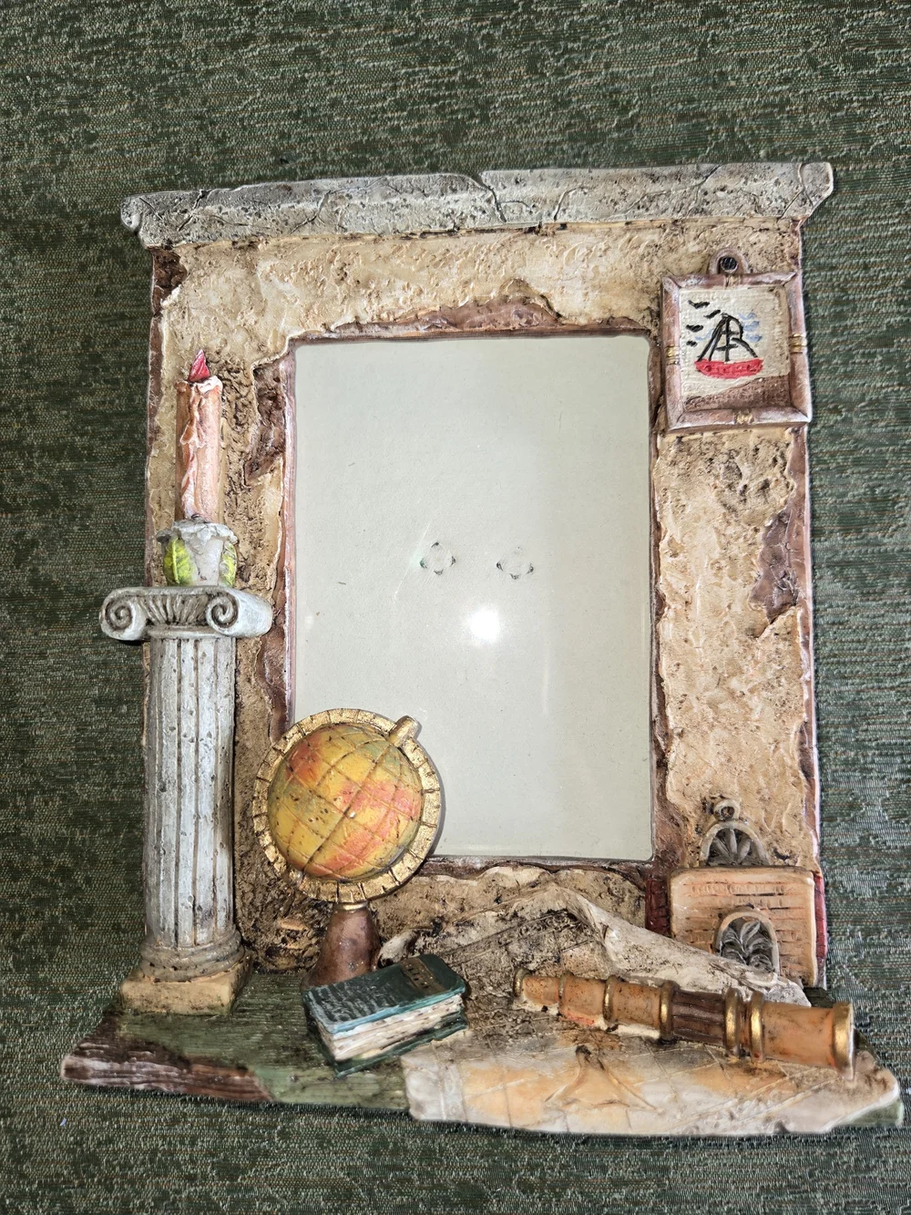 Rustic Scholar Decorative Photo Frame