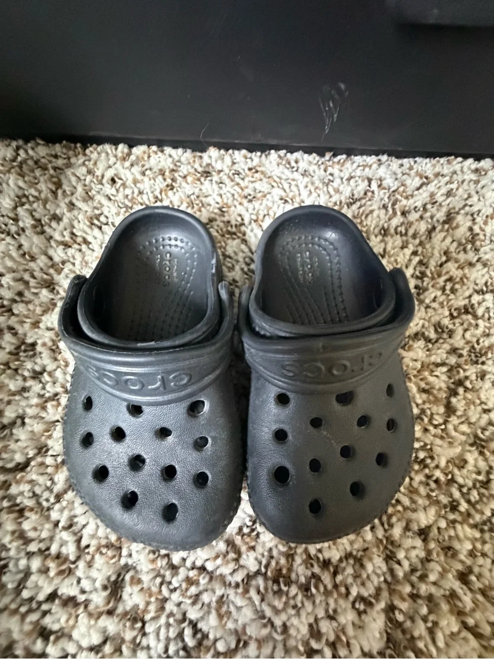 CROCS Kids Classic Clog in Black