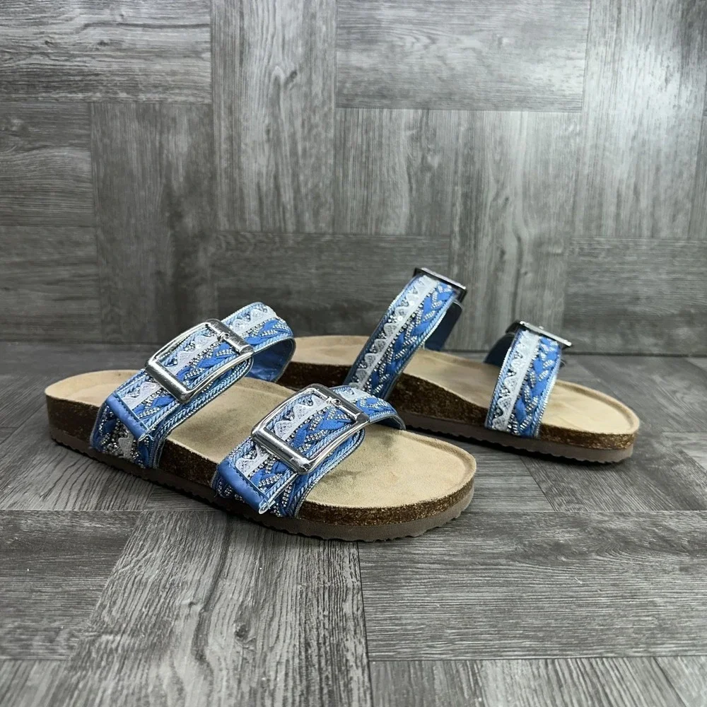 Madden Girl upper silver featuring