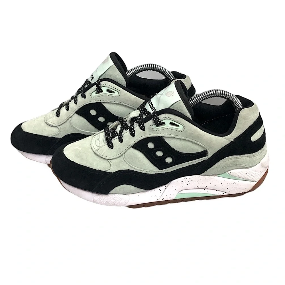 SAUCONY G9 Shadow 6 Scoops Pack Mint Chocolate Chip Sneakers WOMENS 7.5