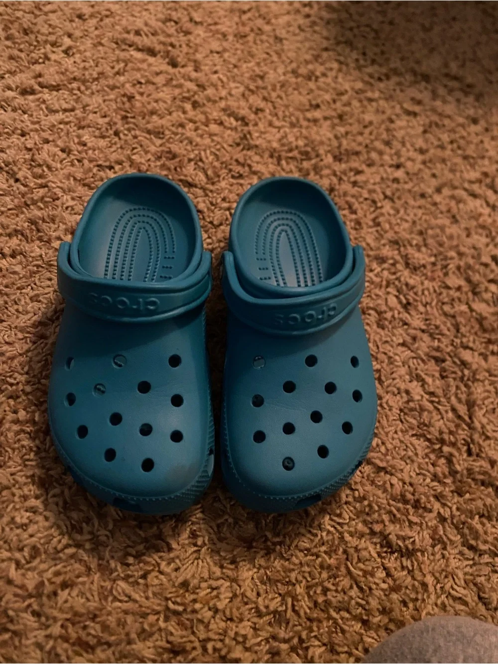 CROCS lightweight teal