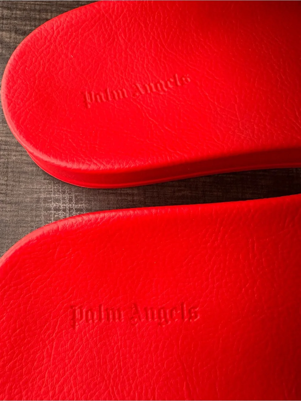 Palm Angels bold red