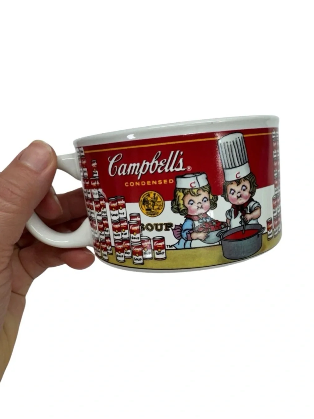 CampbellS red ceramic